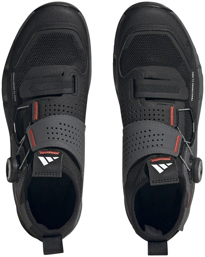 Five Ten Trailcross Pro Mountain Clipless Shoes - Womens Gray Five/Core BLK/Red 10.5