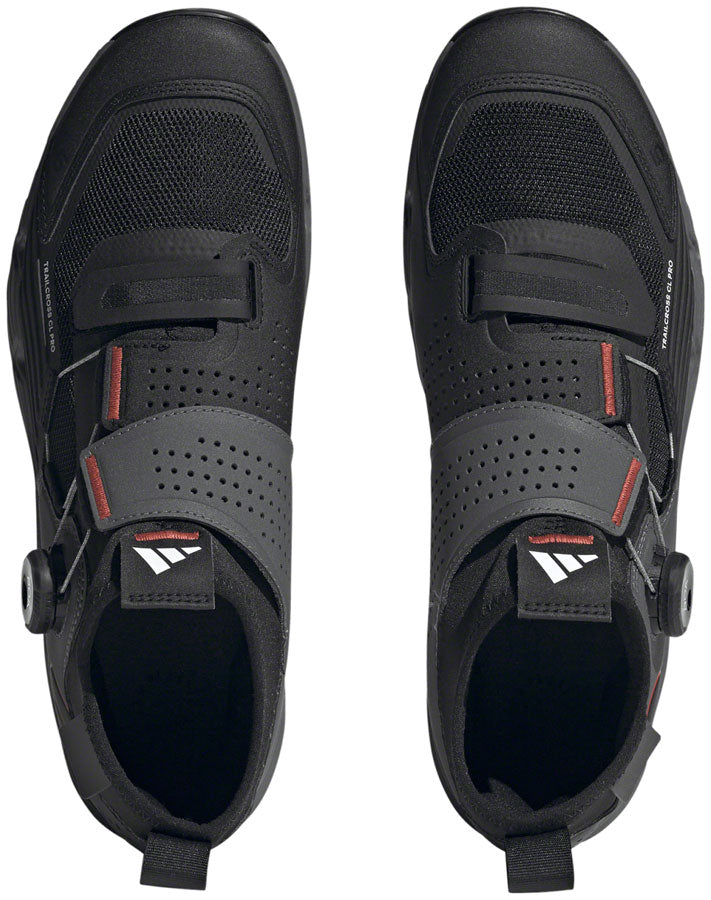 Five Ten Trailcross Pro Mountain Clipless Shoes - Mens Gray Five/Core BLK/Red 10.5