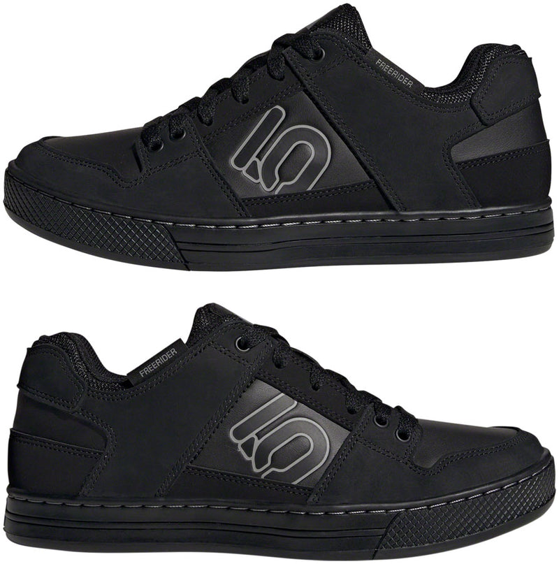 Five Ten Freerider DLX Flat Shoes - Mens Core Black/Core Black/Gray Three 8