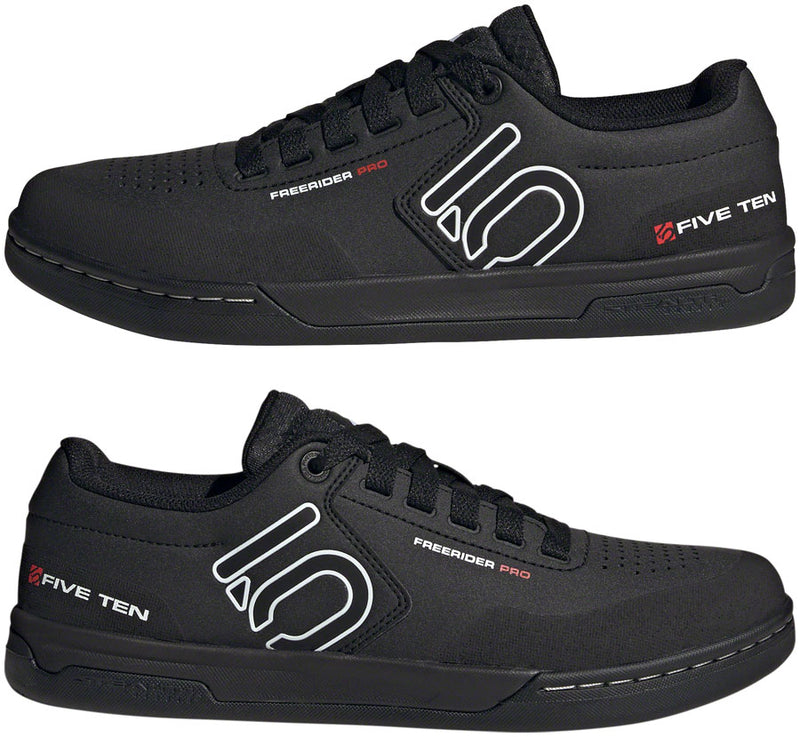 Five Ten Freerider Pro Flat Shoes - Mens Core BLK/Ftwr White/Ftwr White 13