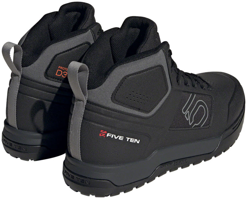 Five Ten Impact Pro Mid Flat Shoes - Mens Core Black/Gray Three/Gray Six 10