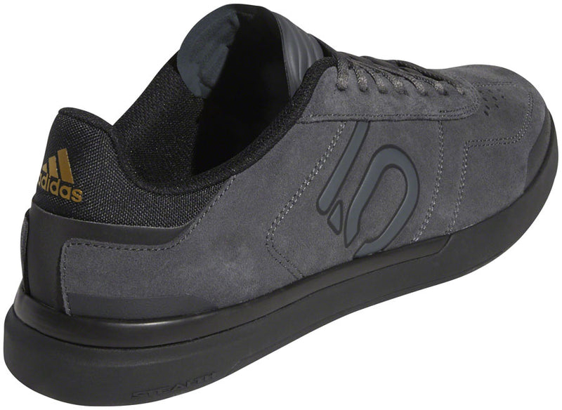 Five Ten Sleuth DLX Flat Shoes - Mens Gray Six / Core Black / Matte Gold 10