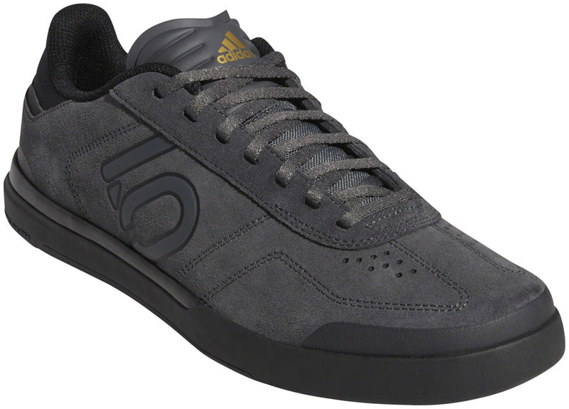 Five Ten Sleuth DLX Flat Shoes - Men's Gray Six / Core BLK / Matte Gold 8.5