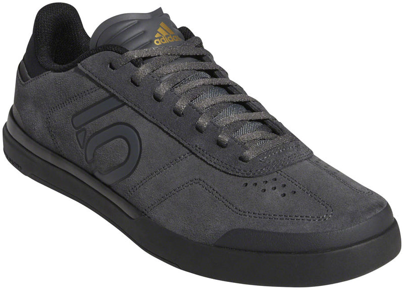 Five Ten Sleuth DLX Flat Shoes - Men's Gray Six / Core Black / Matte Gold 10