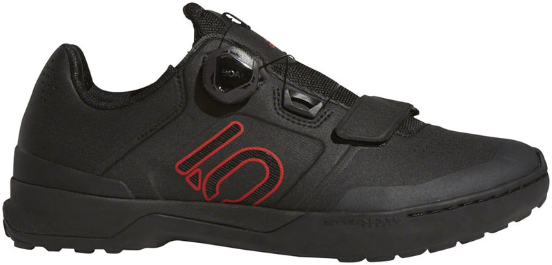Five Ten Kestrel Pro BOA Mountain Clipless Mountain Clipless Shoes - Mens Core BLK / Red / Gray Six 11