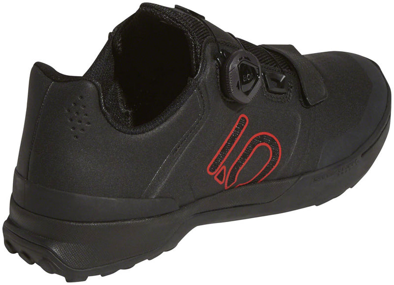 Five Ten Kestrel Pro BOA Mountain Clipless Mountain Clipless Shoes - Mens Core BLK / Red / Gray Six 11