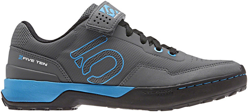 Five Ten Kestrel Lace Clipless Shoes - Women's Gray Five / Shock Cyan / Core BLK 7.5