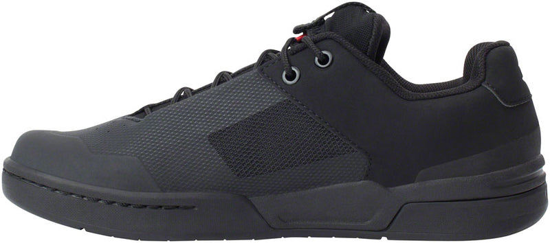 Crank Brothers Stamp Lace Mens Flat Shoe - Black/Red/Black Size 12