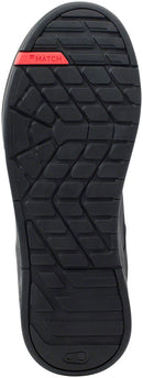 Crank Brothers Stamp Lace Mens Flat Shoe - Black/Red/Black Size 12