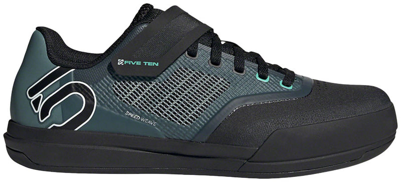 Five Ten Hellcat Pro Mountain Clipless Shoes  -  Womens Core BLK/Crystal White/DGH Solid Gray 6.5