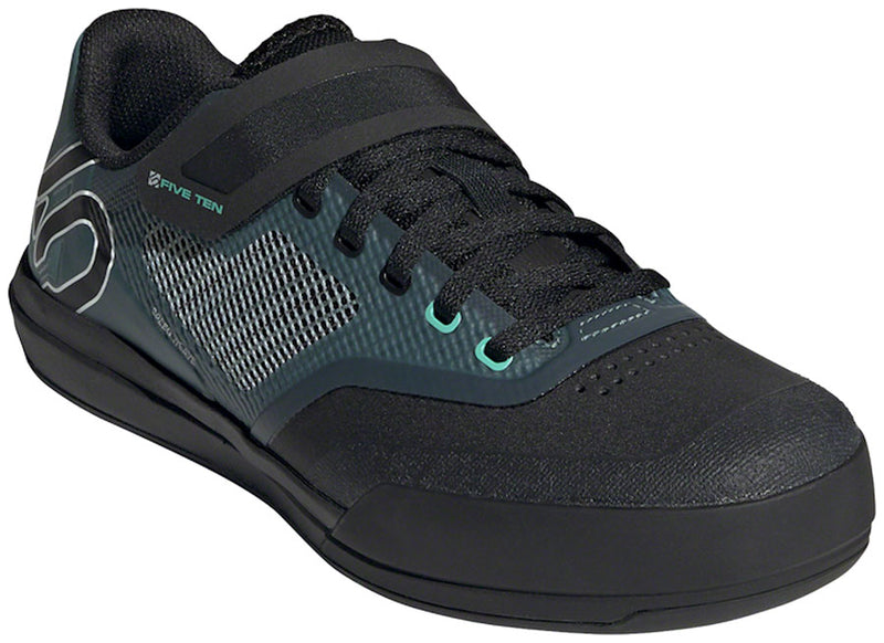 Five Ten Hellcat Pro Clipless Shoes  -  Women's Core BLK/Crystal White/DGH Solid Gray 6.5