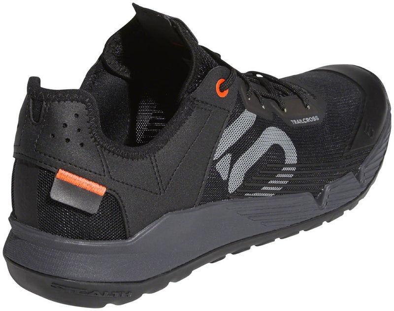 Five Ten Trailcross LT Flat Shoes - Mens Core BLK / Gray Two / Solar Red 8