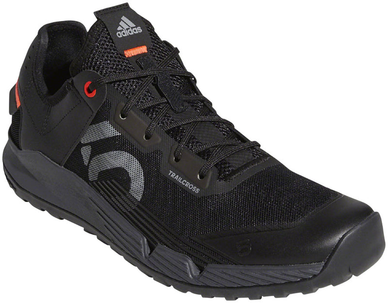 Five Ten Trailcross LT Flat Shoes - Men's Core BLK / Gray Two / Solar Red 10.5