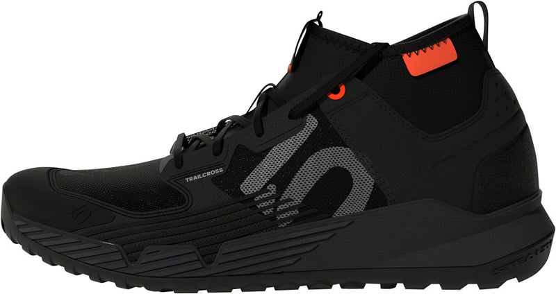 Five Ten Trailcross XT Flat Shoes - Mens Core BLK / Gray Four / Solar Red 8