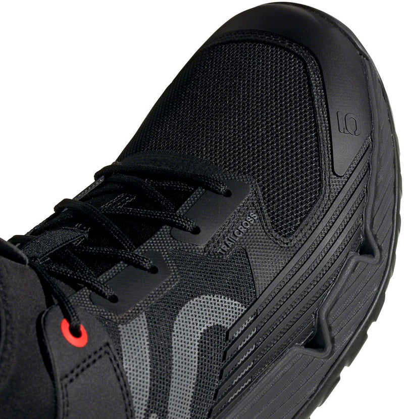 Five Ten Trailcross XT Flat Shoes - Mens Core BLK / Gray Four / Solar Red 11