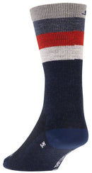 Salsa Arctica Wool Socks - Denim w/Stripes Small/Medium