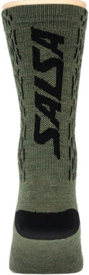 Salsa Hinterland Sock - Small/Medium Olive Green
