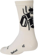 Surly Wingnut Wool Sock - 5" Natural/Black Large