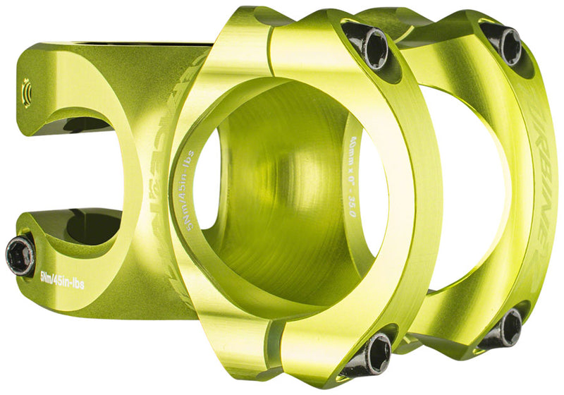 RaceFace Turbine R 35 Stem - 40mm 35mm Clamp +/-0 1 1/8" Green