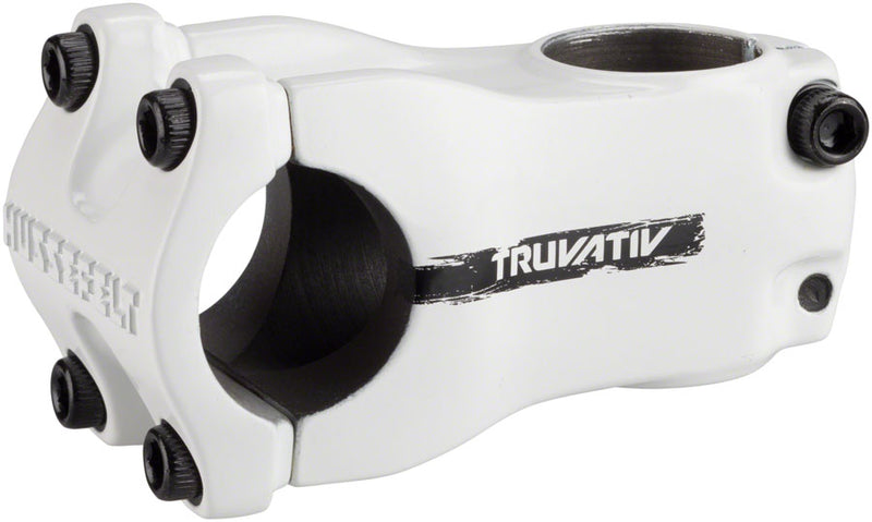 TruVativ Hussefelt Stem - 60mm 31.8 Clamp +/-0 1 1/8" Aluminum White