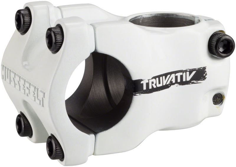 TruVativ Hussefelt Stem - 40mm 31.8 Clamp +/-0 1 1/8" Aluminum White