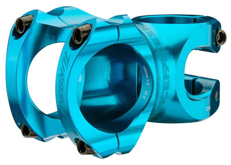 RaceFace Turbine R 35 Stem - 50mm 35mm Clamp +/-0 1 1/8" Turquoise