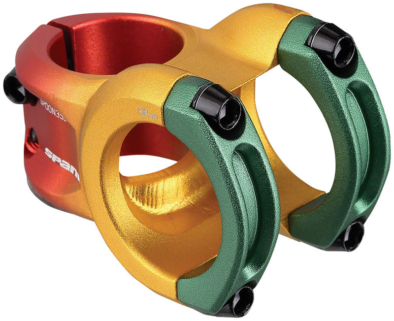 Spank Spoon 350 Stem - 45mm 35mm Clamp +/-0 Rasta