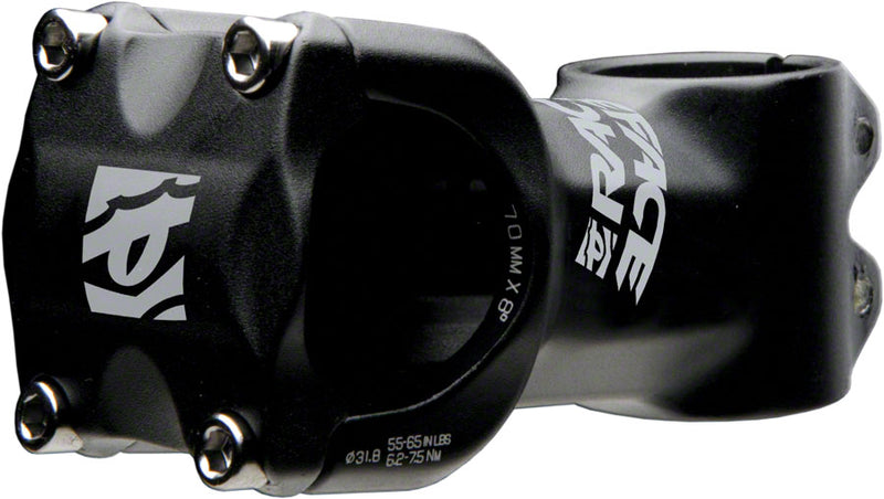 RaceFace Ride XC Stem - 90mm 31.8 Clamp +/-6 1 1/8" Aluminum Black
