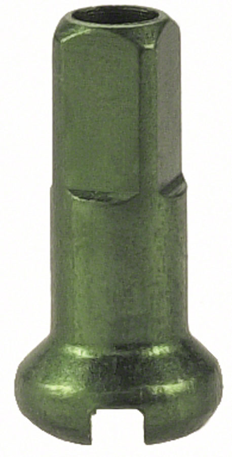 DT Swiss Standard Spoke Nipples - Aluminum 1.8 x 12mm Green Box of 100