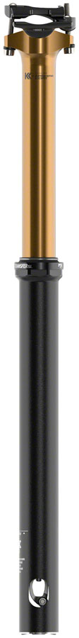 FOX Transfer SL Factory Dropper Seatpost - 31.6 150 mm Internal Routing Kashima Coat Upper