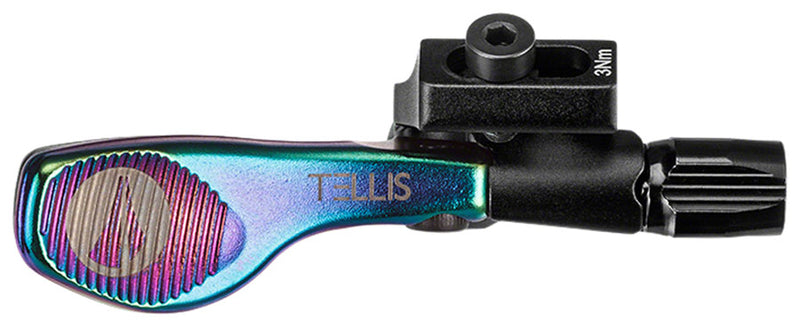 SDG Tellis Dropper Post Remote - Adjustable Matchmaker W/ Fuel Colorway Paddle