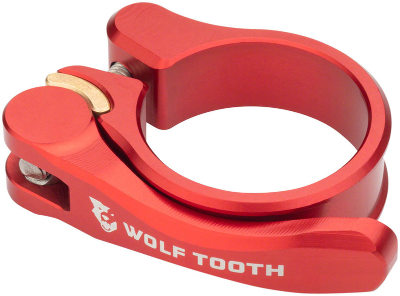Wolf Tooth Components Quick Release Seatpost Clamp - 34.9mm Red