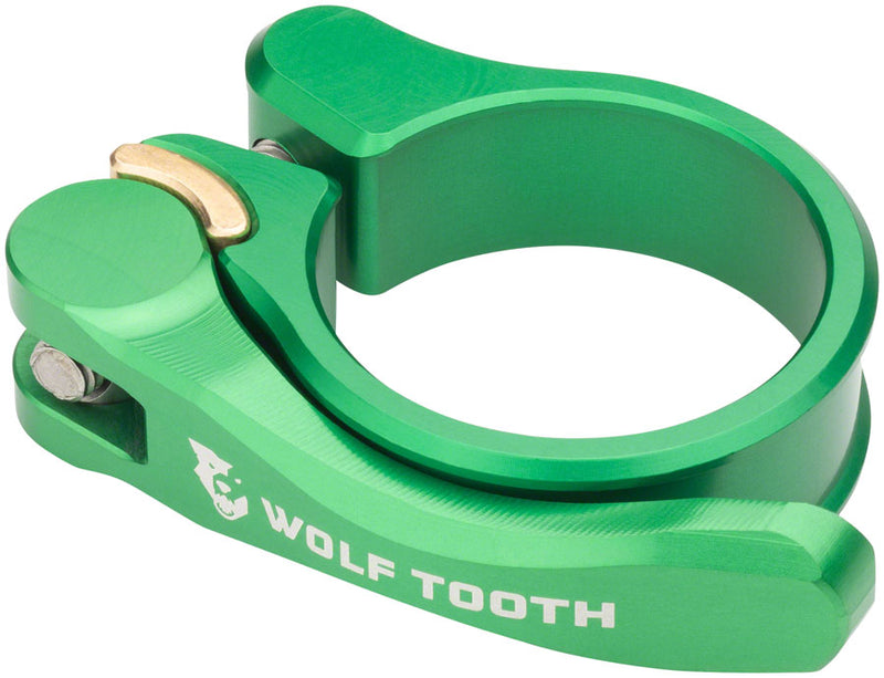 Wolf Tooth Components Quick Release Seatpost Clamp - 28.6mm Green