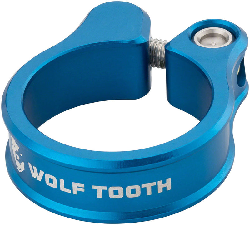 Wolf Tooth Seatpost Clamp 29.8mm Blue