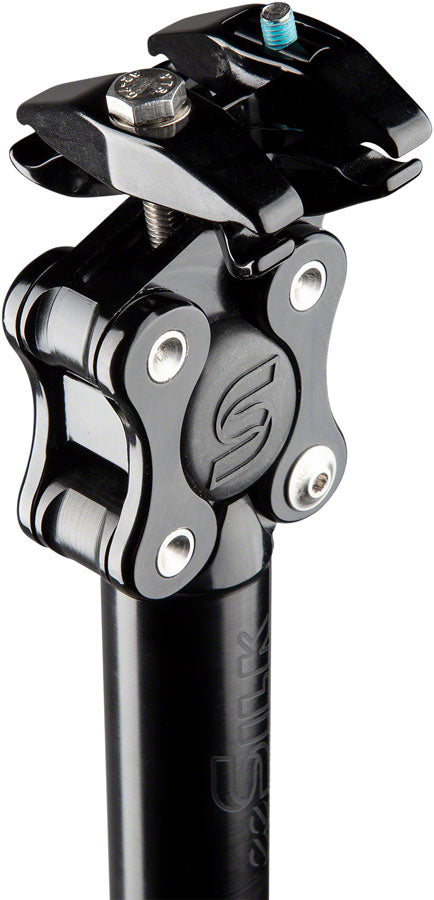 Cane creek eeSilk Alloy Suspension Post  31.6mm 353mm Black Aly 0mm 350g