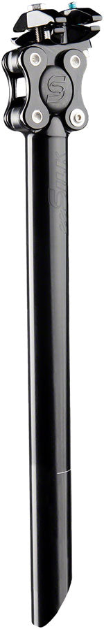 Cane Creek eeSilk Suspension Seatpost - Alloy 31.6 x 375mm 20mm Travel Black