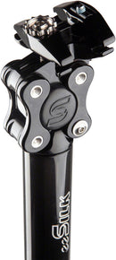 Cane Creek eeSilk Suspension Seatpost - Carbon 27.2 x 350mm 20mm Travel BLK