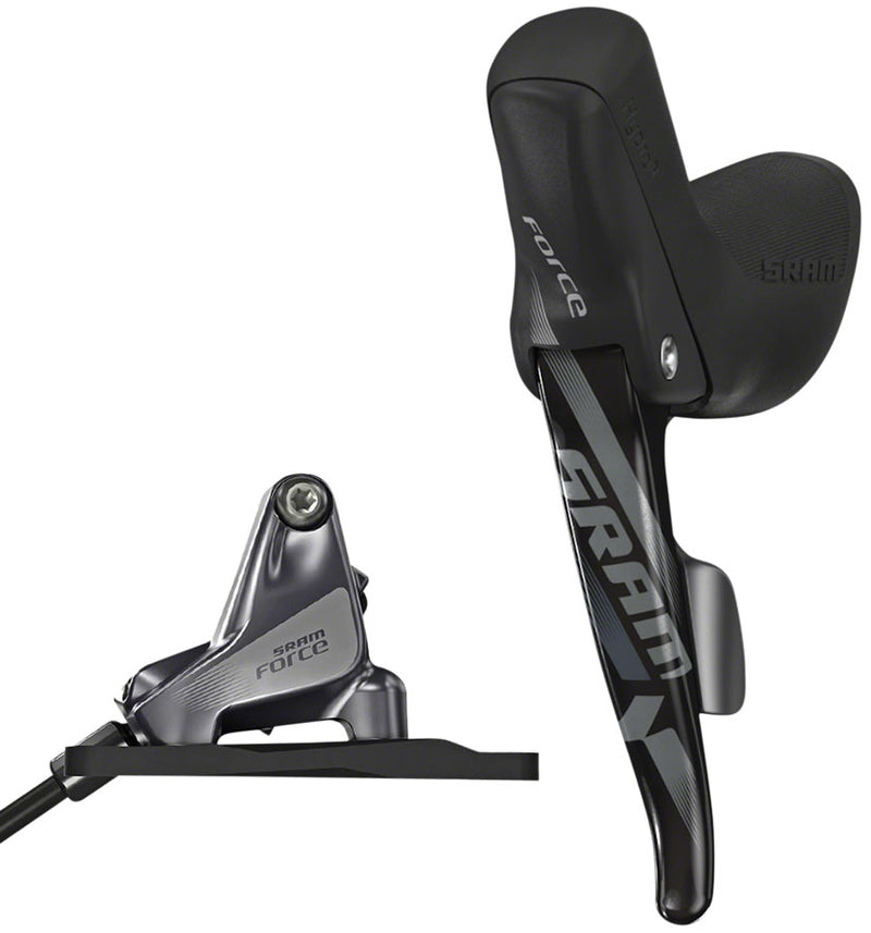 SRAM Force Hydraulic Disc Brake Cable-Actuated Dropper Remote Lever - Left/Front Flat Mount 950mm
