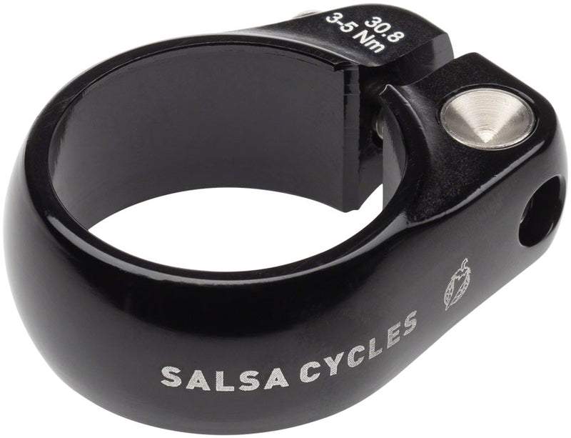 Salsa Lip-Lock Seat Collar 30.8mm Black