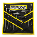 Pedro's Master T-Handle Set II w/Pouch