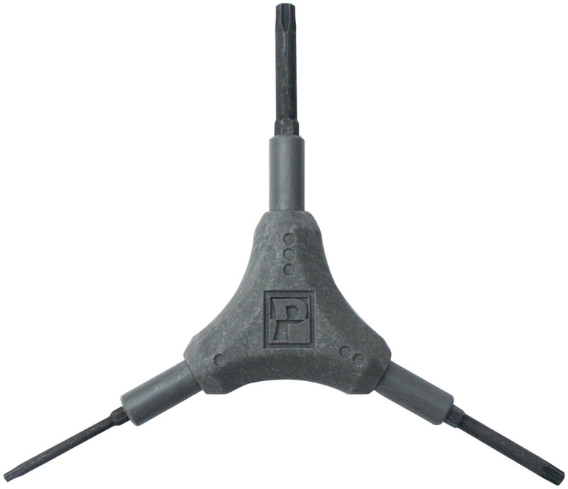 Pedro's Torx Wrench Y-Style Including T10 T25 T30 Torx Sizes Gray