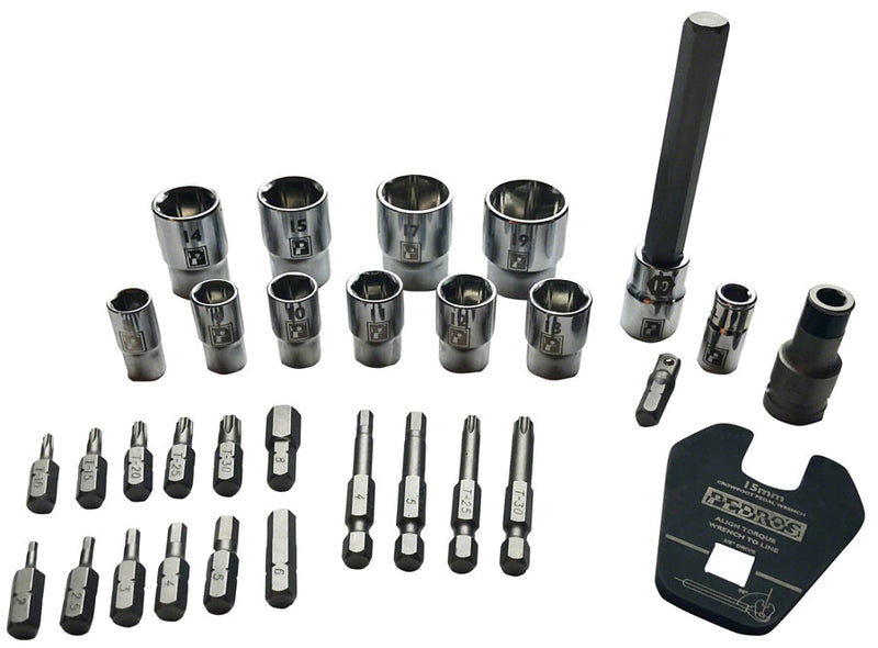 Pedro's Pro Bit and Socket Set - 31 piece