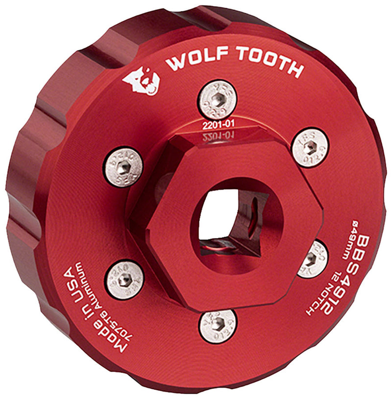 Wolf Tooth Bottom Bracket Tool - BBS4912 12 Notch 49mm