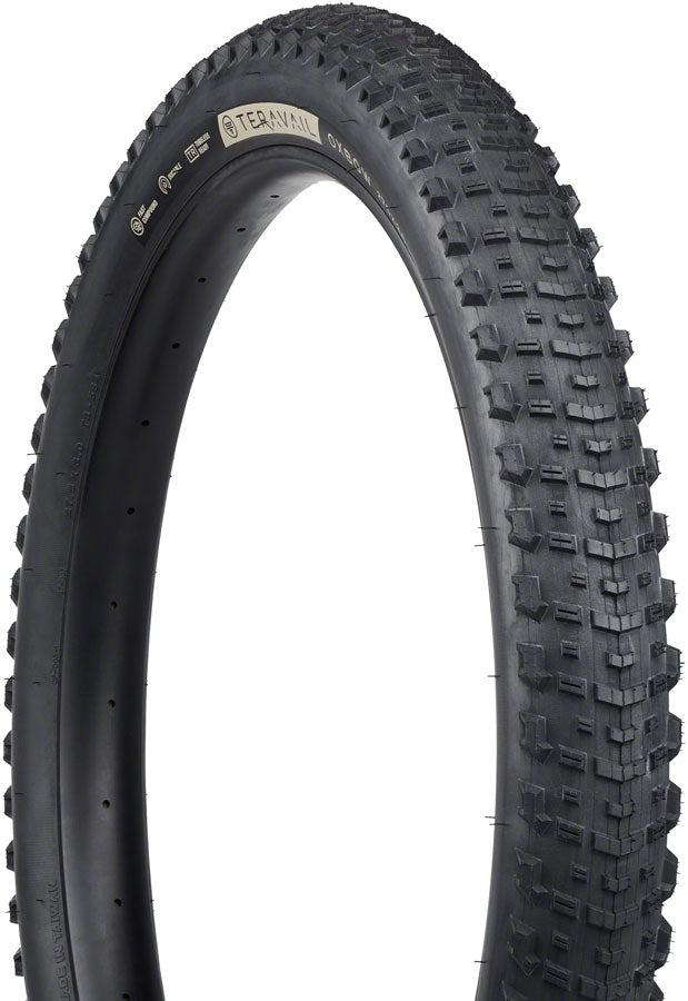 Teravail Oxbow Tire - 27.5 x 3 Tubeless Folding Black Durable Fast Compound