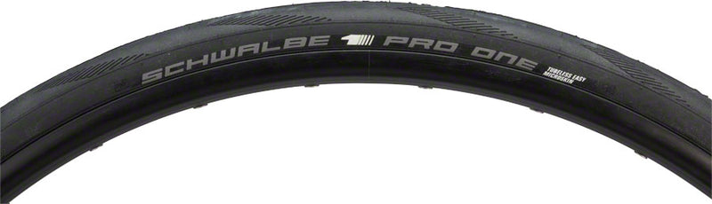 Schwalbe Pro One Tire - 650b x 28 Tubeless Folding BLK Evolution Line Addix Race