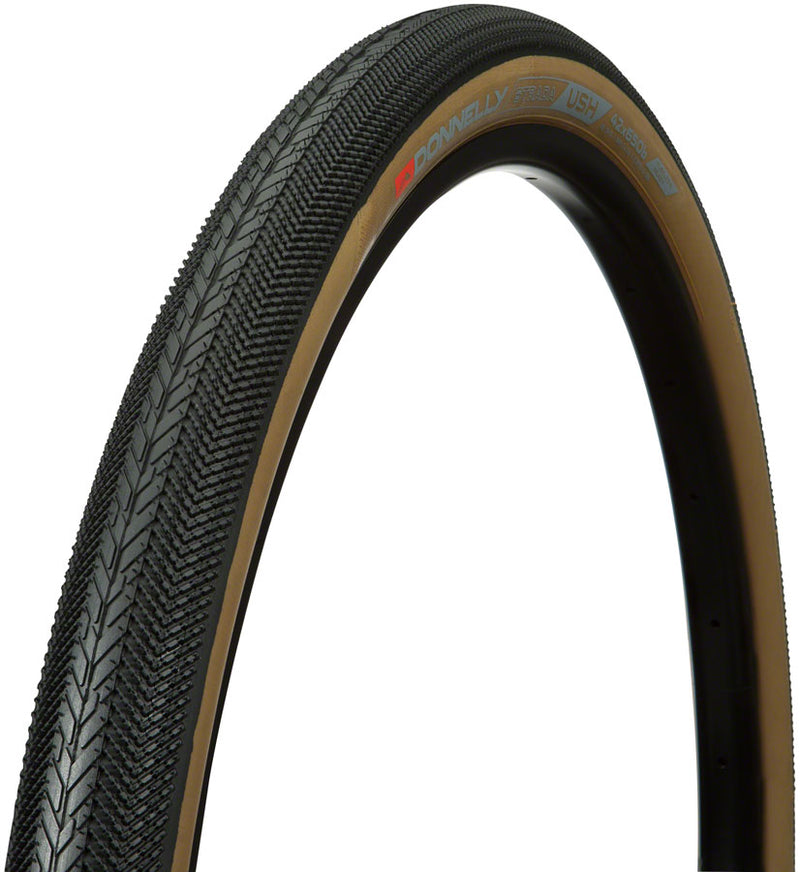 Donnelly Sports Strada USH Tire - 700 x 32 Tubeless Folding Black/Tan