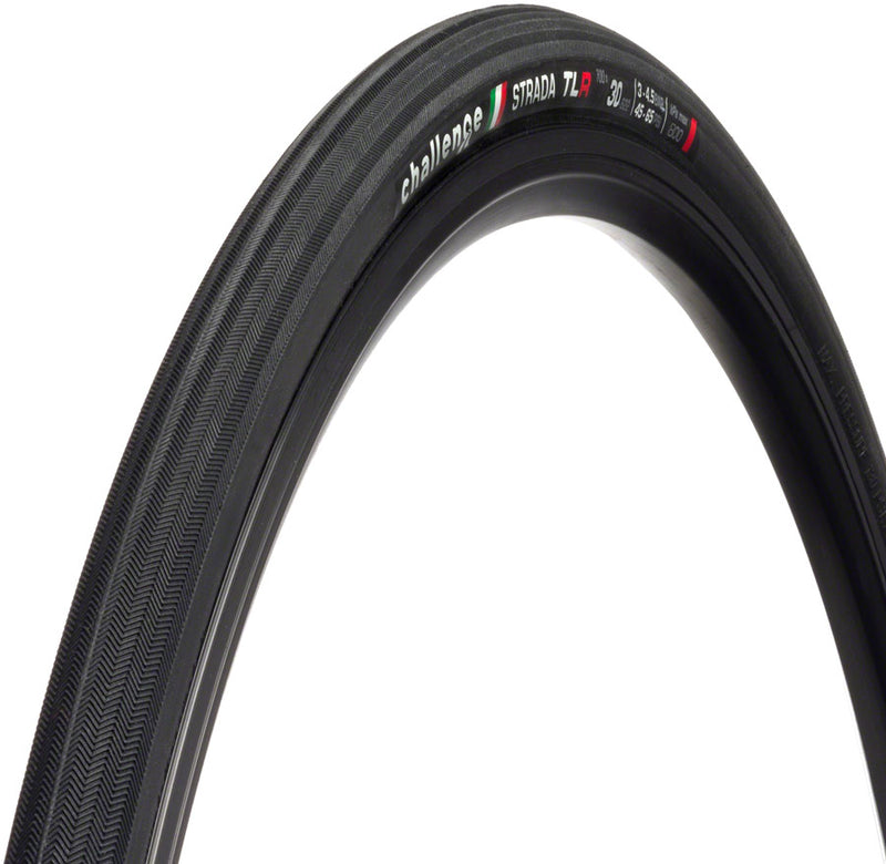 Challenge Strada Race Tire - 700 x 30 Tubeless Folding Black