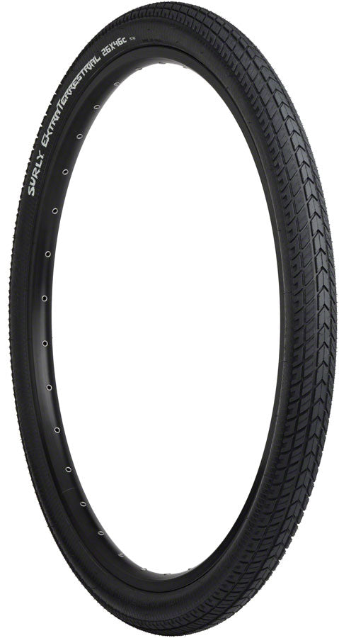 Surly ExtraTerrestrial Tire - 26 x 46c Tubeless Folding Black 60tpi