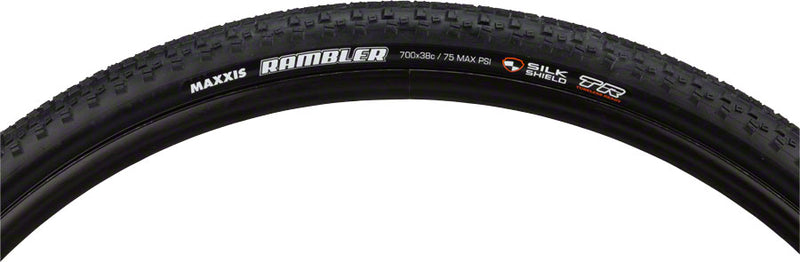 Maxxis Rambler Tire - 27.5 x 1.5 Tubeless Folding BLK Dual Compound SilkShield