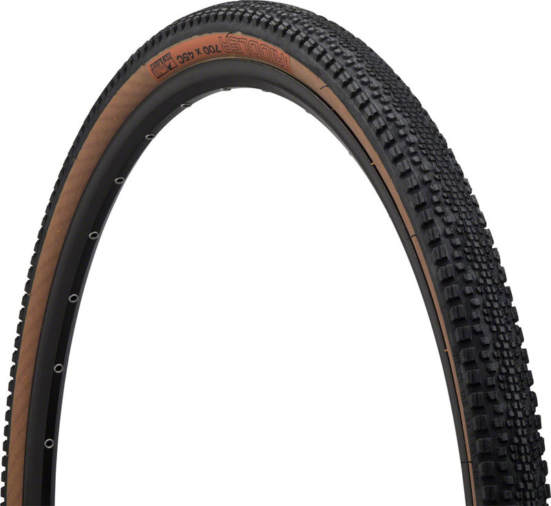 WTB Riddler Tire 700x45C Folding Tubeless Ready Dual DNA 60TPI Tanwall